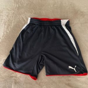 Puma Men’s Gray Soccer Short Size Small